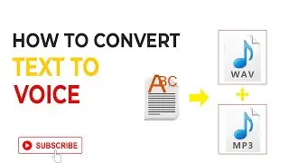 How to Convert Text to Voice Quick and Easy: Very useful tool 💥💥💥