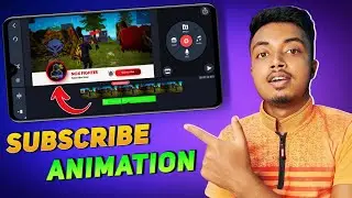 How To Make Professional Subscribe Animation On Android | Gaming Subscribe Animation Green Screen