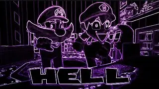 HELL NAW vocoded to Gangsta's paradise, Miss the Rage, Geometry Dash  (slowed) and Electronic-sounds