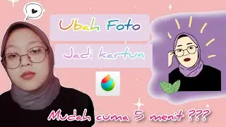 Tutorial Ubah Foto Jadi Kartun Modal HP Super Mudah | Medibang Paint