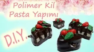 Polymer Clay Chocolate Cake Tutorial