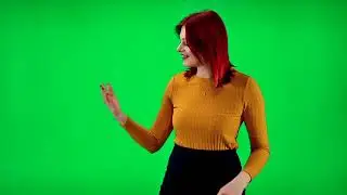 Beautifull Girl Green screen effects