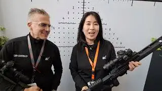 MARCH rifle scopes on IWA 2024.