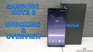 ⭐ Samsung Note 8 - Unboxing & Overview