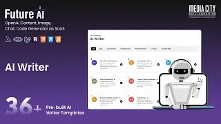 AI Writer | Future Ai - OpenAI Content, Image, Chat, Code Generator as SaaS