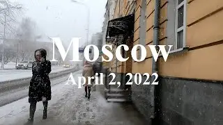 Warm spring has come to Moscow