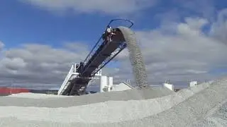 MTS140 stockpiling Aggregate
