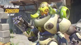 Overwatch Orisa Gameplay!!