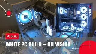 White PC Build with Lian Li O11 Vision (Chill Build)