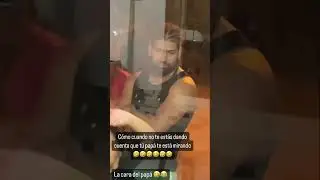 Y te das cuenta de que tu padre te estaba mirando 😂😂