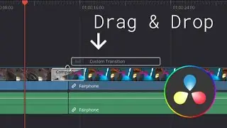 Everything you need to know to make custom transitions in DaVinci Resolve 17+