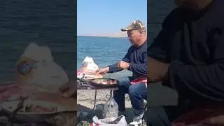 Adada balıq qızartması