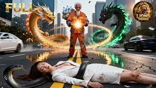 Old Janitor Humiliated by Son, Turns Out True Dragon God, Saves Dying Hot Girl & Destroys All!