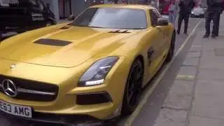 Mercedes SLS AMG GT In London