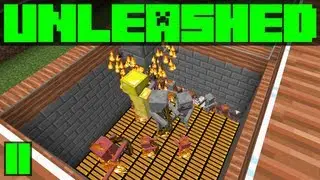 Hypno FTB Unleashed E11: Iron Spike Skeleton Farm