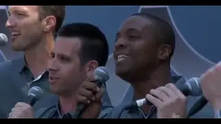 Straight No Chaser Sings "Back Home Again" At Indy 500 May 24, 2015