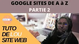 create a site with google sites from a to z part 2