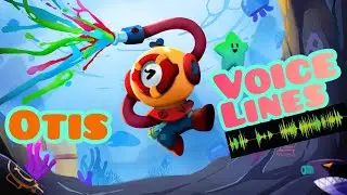 OTIS todas sus FRASES | OTIS VOICE LINES | Brawl Stars
