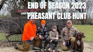 Last trip out for the bird dogs at Rooster Heaven Hunt Club! End of 2022-2023 Season!