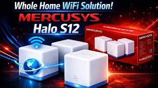 Whole Home Wi-Fi Solution MERCUSYS Halo S12 AC1200 Whole Home Mesh Wi-Fi System