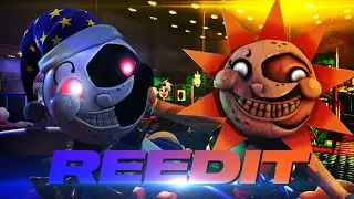 [REEDITADO] [Paródia Iron Master] Rap do Five Night At Freddy's - Parte do Sunrise & Moondrop
