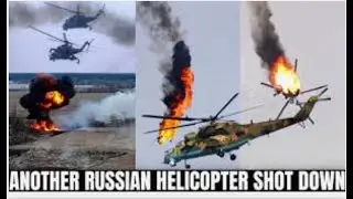 RPG HITS RUSSIAN HELICOPTER
