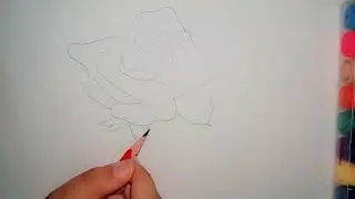 Easy pencil drawing 2023-A rose 🌹#art