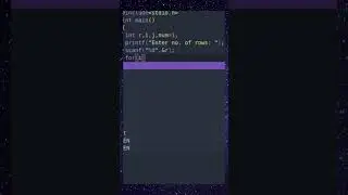 #14 Floyd's triangle using C 