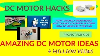 What Can we do using dc motor?? Amazing Dc Motor Ideas