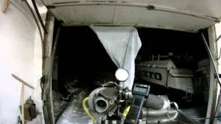 Turbojet engine test run