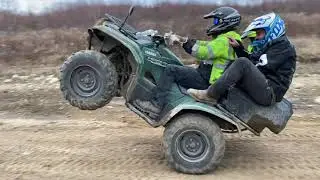 Jericho park New Hampshire late season ATV riding