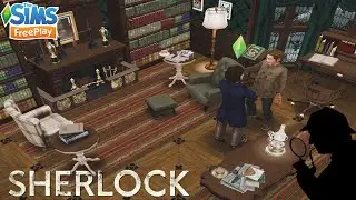 SHERLOCK 🕵🏻‍♂️ | Idea decoración victoriana 🔍 by Danita Sims #thesimsfreeplay