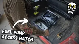 DIY Fuel Pump and Tank Access Hatch | Jeep Wrangler Edition