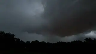 Zivatarlánc - squall line érkezése - 2024.05.21.