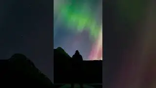 BACKCOUNTRY Northern Lights #hiking #camping #northernlights