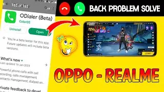 Oppo realme official dialer a gaya hai || realme UI Colors new official version ! game back solve...