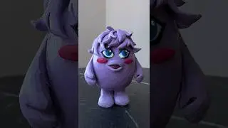 I made Grimace but in Anime style 