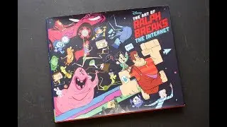 (book flip) The Art of Ralph Breaks the Internet: Wreck-It Ralph 2