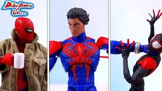 FIRST TIME with a FAKE and it DIDN'T BREAK Spider man 2099 Unboxing Review No figuarts. DibujAme Un