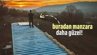Eski Nakliye Konteynerinden Ev Yapımı | Veranda, Lavanta Dikimi, Arka Bahçe - #5