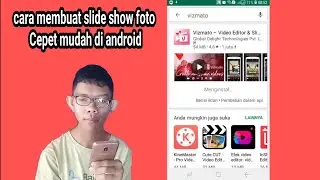 Cara membuat slide show cepat di android
