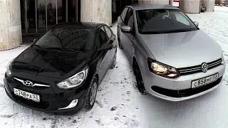 Hyundai Solaris или VW Polo Sedan?