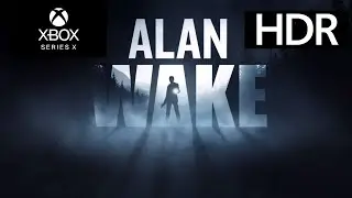 [4K HDR] Alan Wake in Auto-HDR on the Xbox Series X!