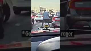 Road Rager Throws Rock at Driver's Car