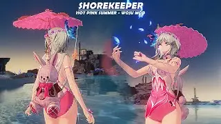 Shorekeeper Hot Pink Summer - Woju Mod - Wuthering Waves 1.3 Mod