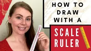 DRAFTING USING SCALE RULER - TUTORIAL