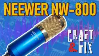 Бюджетный микрофон Neewer NW-800 (BM-800) Обзор (распаковка) | Unboxing BM-800