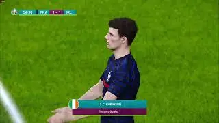 UEFA EURO 2020  PES 2021 FRANCE VS IRELAND  Group stage  Matchday 2