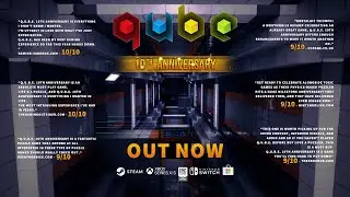 Q.U.B.E. 10th Anniversary | Accolades Trailer (First-Person Puzzle Adventure)