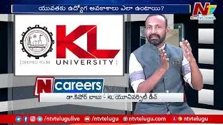 Dr M Kishore Babu About KL University and Students Career | Ntv